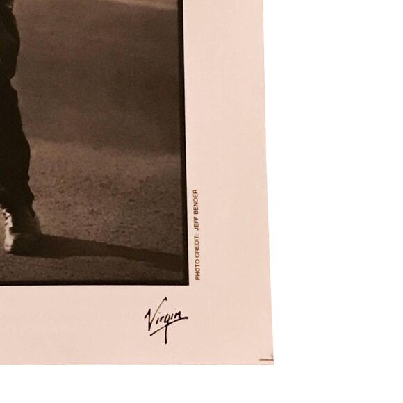 KEITH RICHARDS Photograph JEFF BENDER Promo VIRGIN Press Photo Rolling Stones - Picture 5 of 6